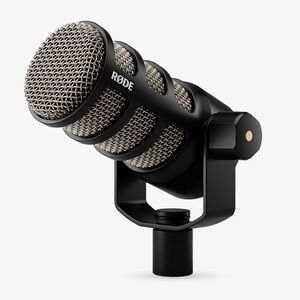 RØDE PodMic Dynamic Podcasting Microphone in Black NEW